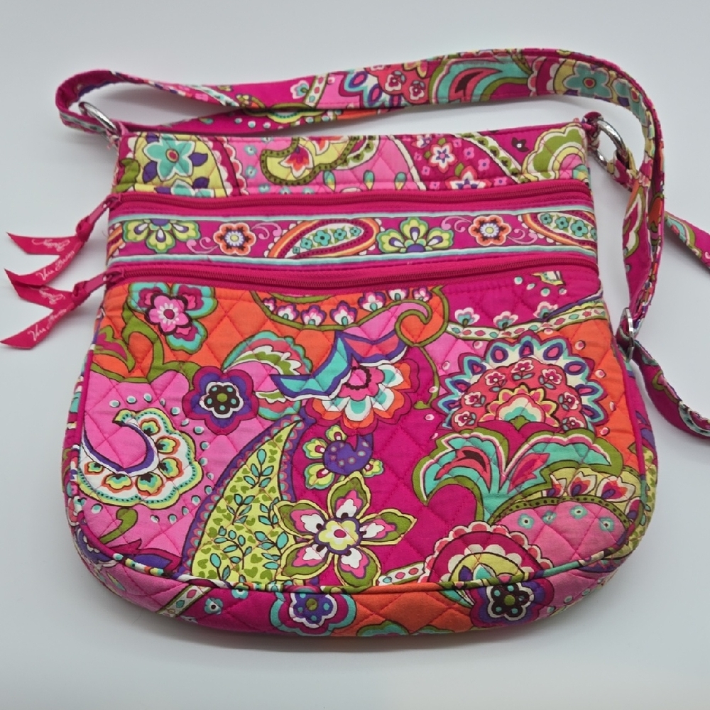 Vera Bradley Vibrant Floral Crossbody Bag